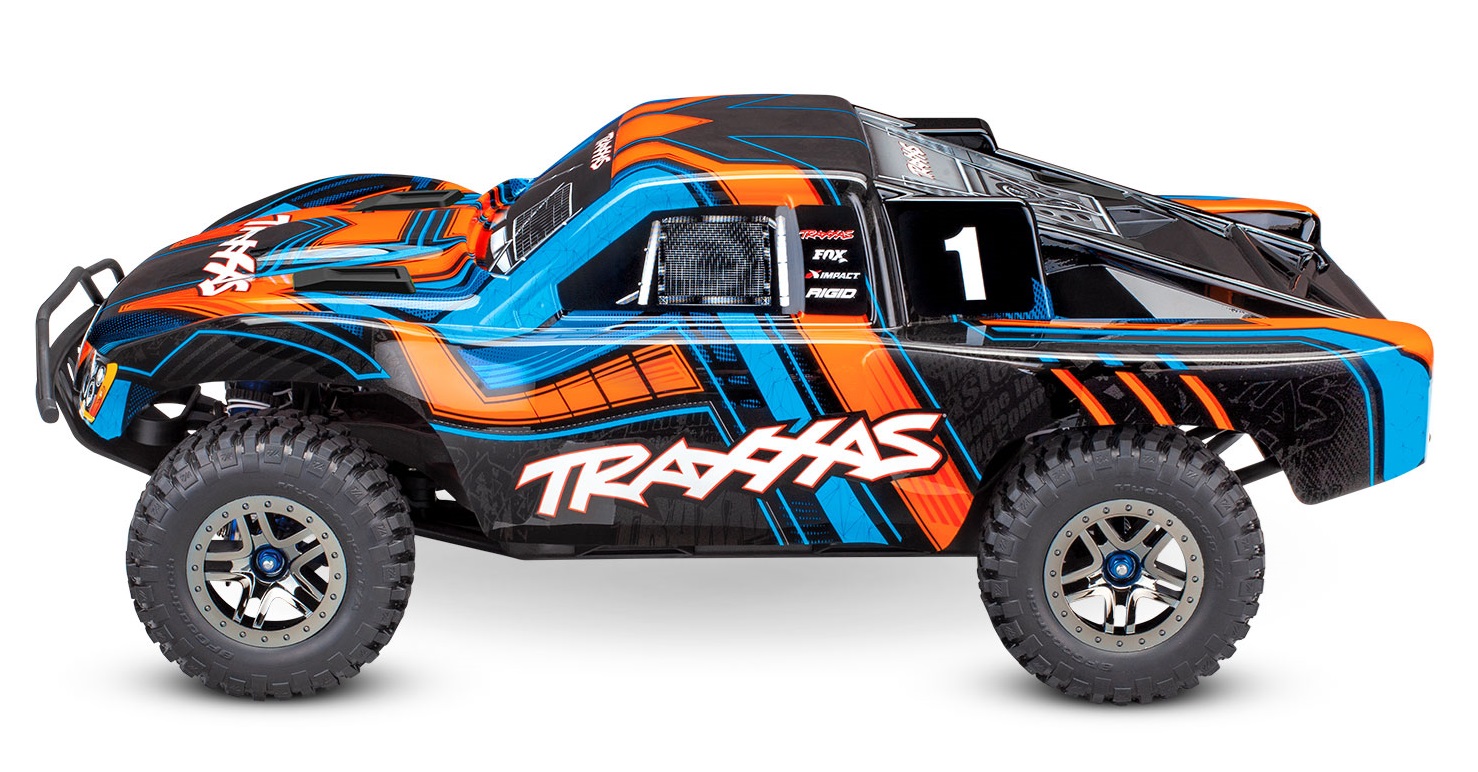 68277-4orng-slash-4×4-ultimate-edition-brushless-110-tsm-clipless-orange-traxxas (4) Slash 4X4 Ultimate Edition VLX-3S Brushless 1/10 TSM Clipless Orange Traxxas - Image 5
