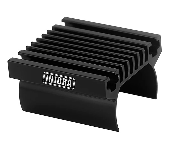4m-90-aluminum-motor-heat-sink-for-118-trx4m-180-motors-injora Aluminum Motor Heat Sink For 1/18 TRX4M 180 Motors INJORA - Image 1
