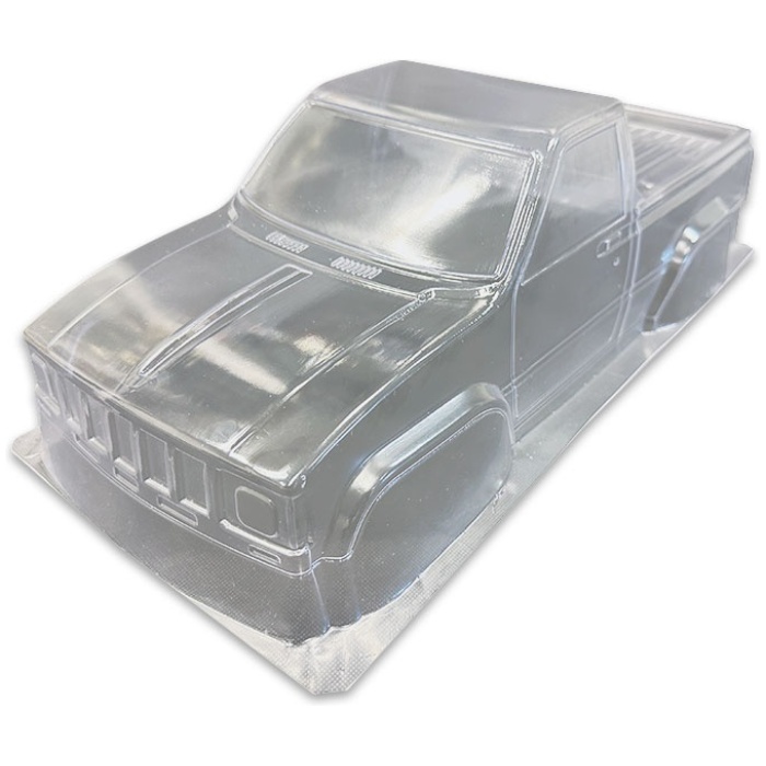 Body 1/10 Type 1983 Toyota Hilux Lexan Clear 313mm Wheelbase H-SPEED - Image 1