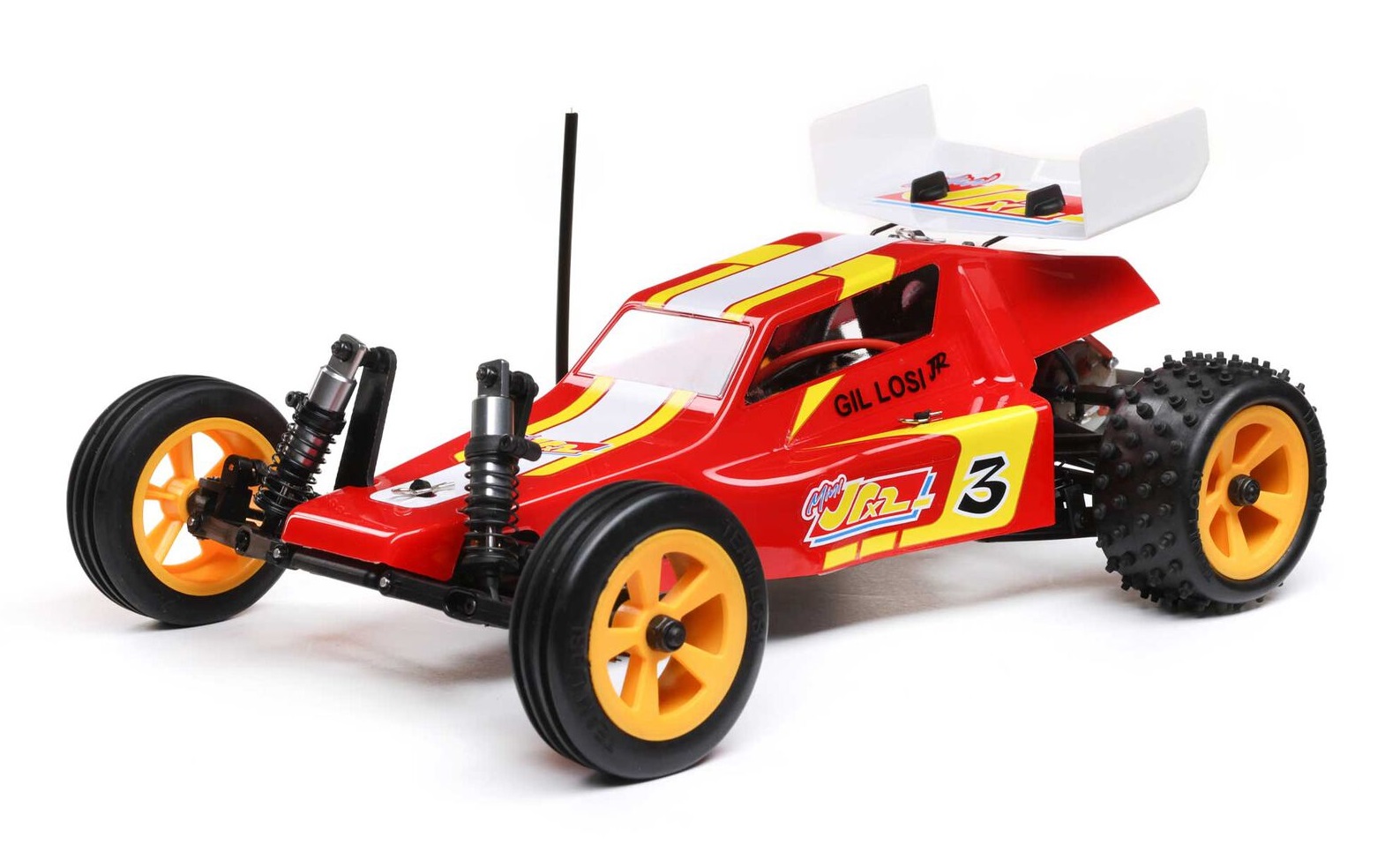 los01020t1-carro-116-mini-jrx2-brushed-2wd-buggy-rtr-losi Carro 1/16 Mini JRX2 Brushed 2WD Buggy RTR LOSI - Image 1
