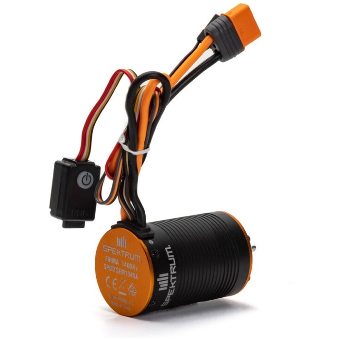 Firma Combo Motor ESC Brushless 1400kv Crawler SPEKTRUM - Image 1