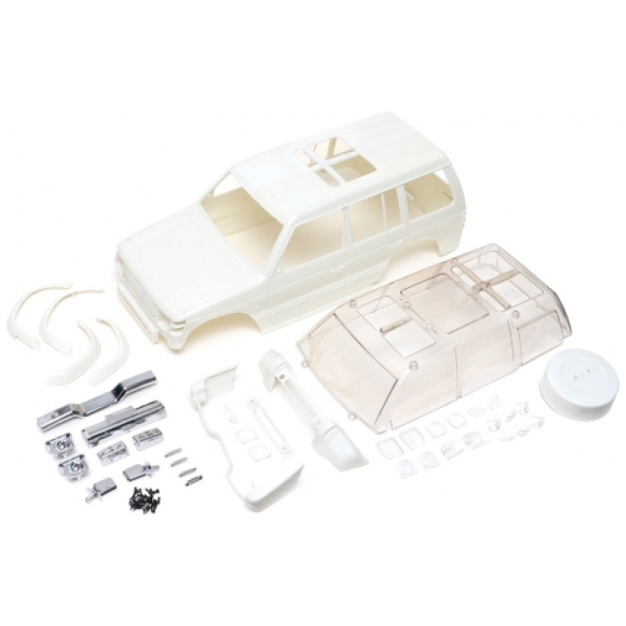 Pajero 1/10 Hard Body Set 313mm (12.3") Team Raffee Co. - Image 1