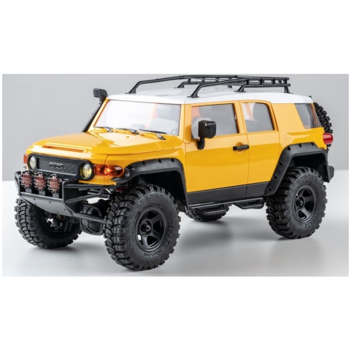 Crawler 1/18 Toyota FJ Cruiser Scaler Yellow RTR FMS - Image 1