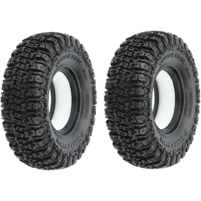 Pneus Crawler 1/10 Class 1 Trencher G8 Front Rear 1.9" Crawler Tires (2) Pro-Line - Image 1