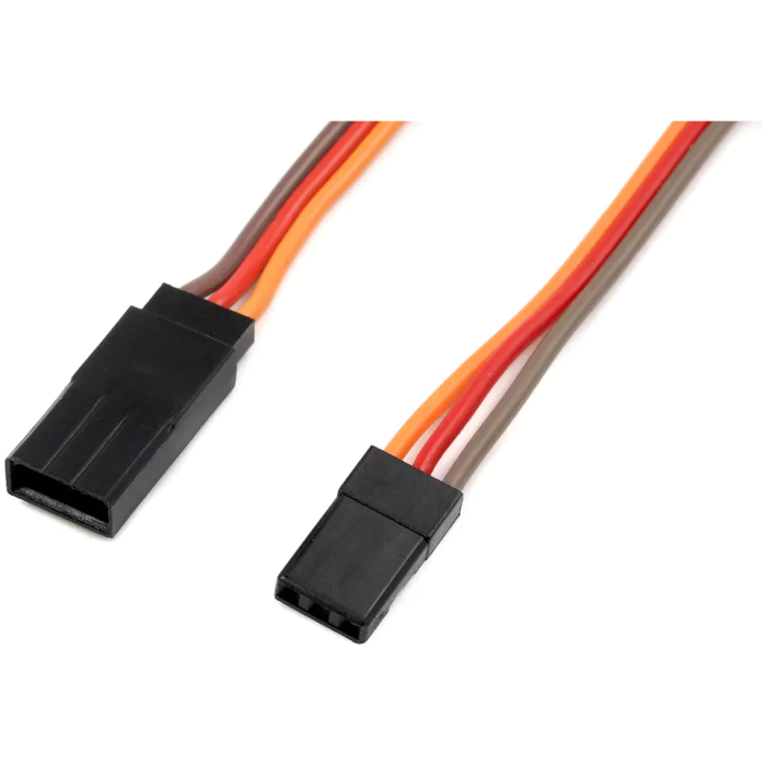 Servo Extension Lead JR/Hitec 22AWG 60 Strands 30cm (1) Revtec - Image 1