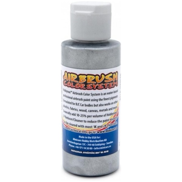 Tinta Chome Airbrush Color RC Body Paint 60ml Hobbynox
