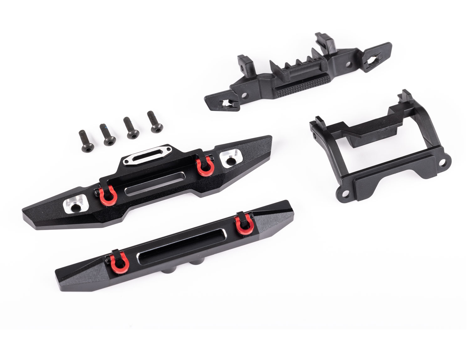 9734X-trx4m-defender-aluminum-bumpers TRX-4M Land Rover Defender Aluminum Bumpers Traxxas - Image 1