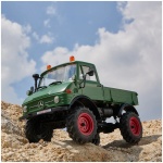 Crawler 1/24 Unimog FCX24 RTR Green FMS