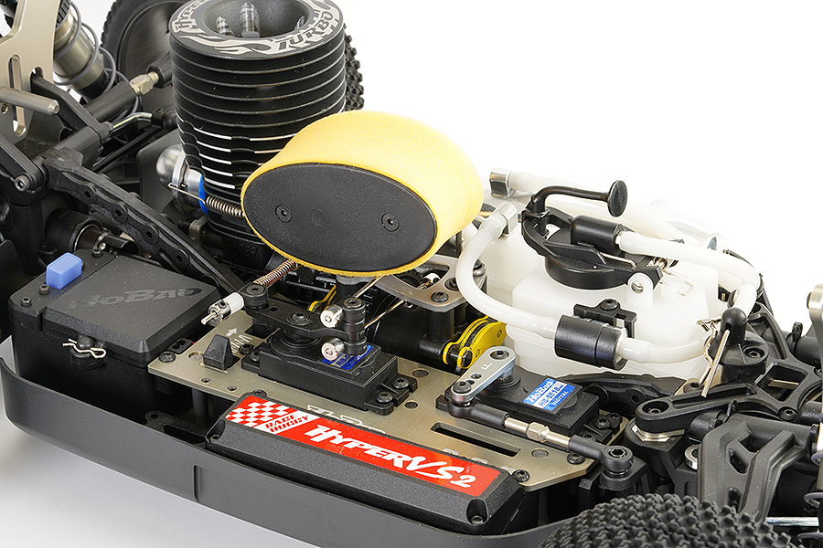 hb-vs2-c30y-hyper-vs2-18-rtr-buggy-4×4-com-motor-hyper-30-turbo-hobao (4) Hyper VS2 1/8 RTR Buggy 4x4 com Motor Hyper 30 Turbo HOBAO - Image 6