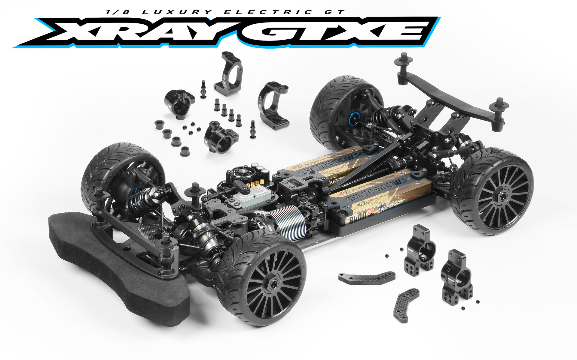350605-gtx8e'24-18-gt-luxury-electric-on-road-gt-car-kit-xray (2) GTX8E'24 1/8 GT Luxury Electric On-Road GT Car Kit XRAY - Image 3