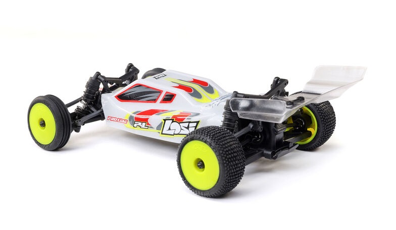 los00007t1-buggy-124-micro-b-2wd-rtr-white-losi (2) Buggy 1/24 Micro-B 2WD RTR White Losi - Image 5