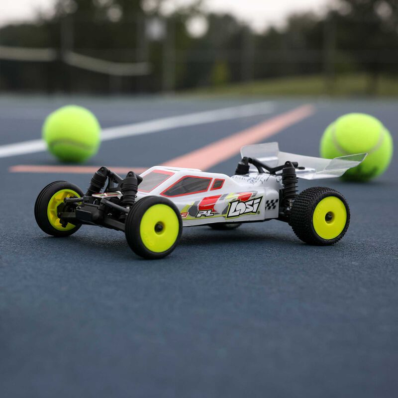los00007t1-buggy-124-micro-b-2wd-rtr-white-losi (5) Buggy 1/24 Micro-B 2WD RTR White Losi - Image 3