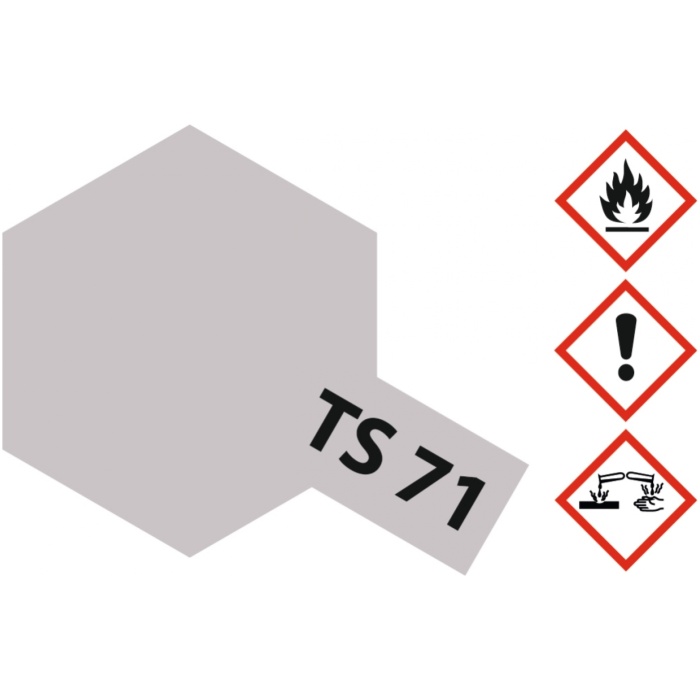 TS-71 Smoke Transparent Gloss 100ml Spray Tamiya - Image 1