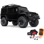 TRX4 Defender 1/10 Scale And Trail Crawler Black Winch and Remote Traxxas