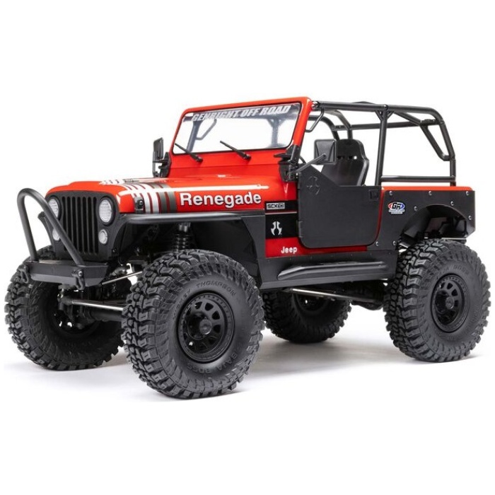 Crawler Jeep CJ-7 4WD 1/10 SCX10 III Brushed RTR Red Axial - Image 1