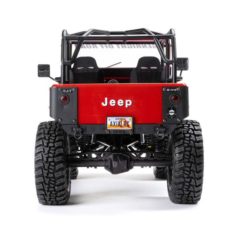 axi03008t1-crawler-jeep-cj-7-4wd-110-scx10-iii-brushed-rtr-red-axial (3) Crawler Jeep CJ-7 4WD 1/10 SCX10 III Brushed RTR Red Axial - Image 6