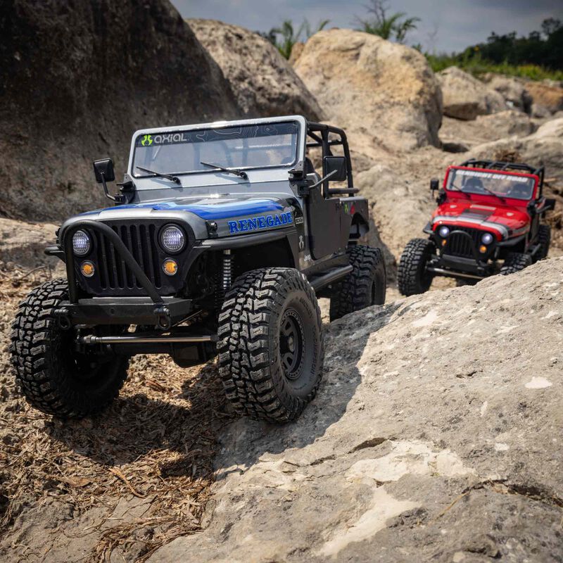 axi03008t1-crawler-jeep-cj-7-4wd-110-scx10-iii-brushed-rtr-red-axial (4) Crawler Jeep CJ-7 4WD 1/10 SCX10 III Brushed RTR Red Axial - Image 4