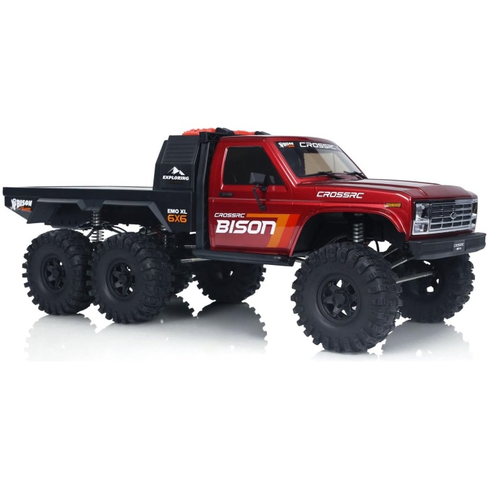 Crawler EMO XL 1/8 RTR Kit 6x6 Metal Red Cross RC - Image 1