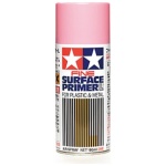 Fine Surface Primer L Pink Spray 180ml Tamiya