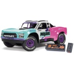 MOJAVE GROM 223S Brushless 4X4 Small Scale Desert Truck RTR Battery Charger Teal ARRMA