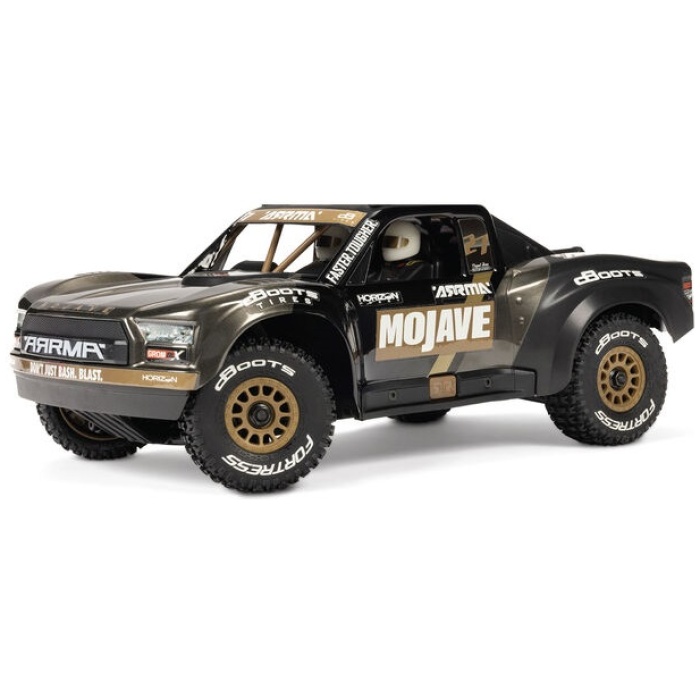 MOJAVE GROM 223S Brushless 4X4 Small Scale Desert Truck RTR Black ARRMA - Image 1