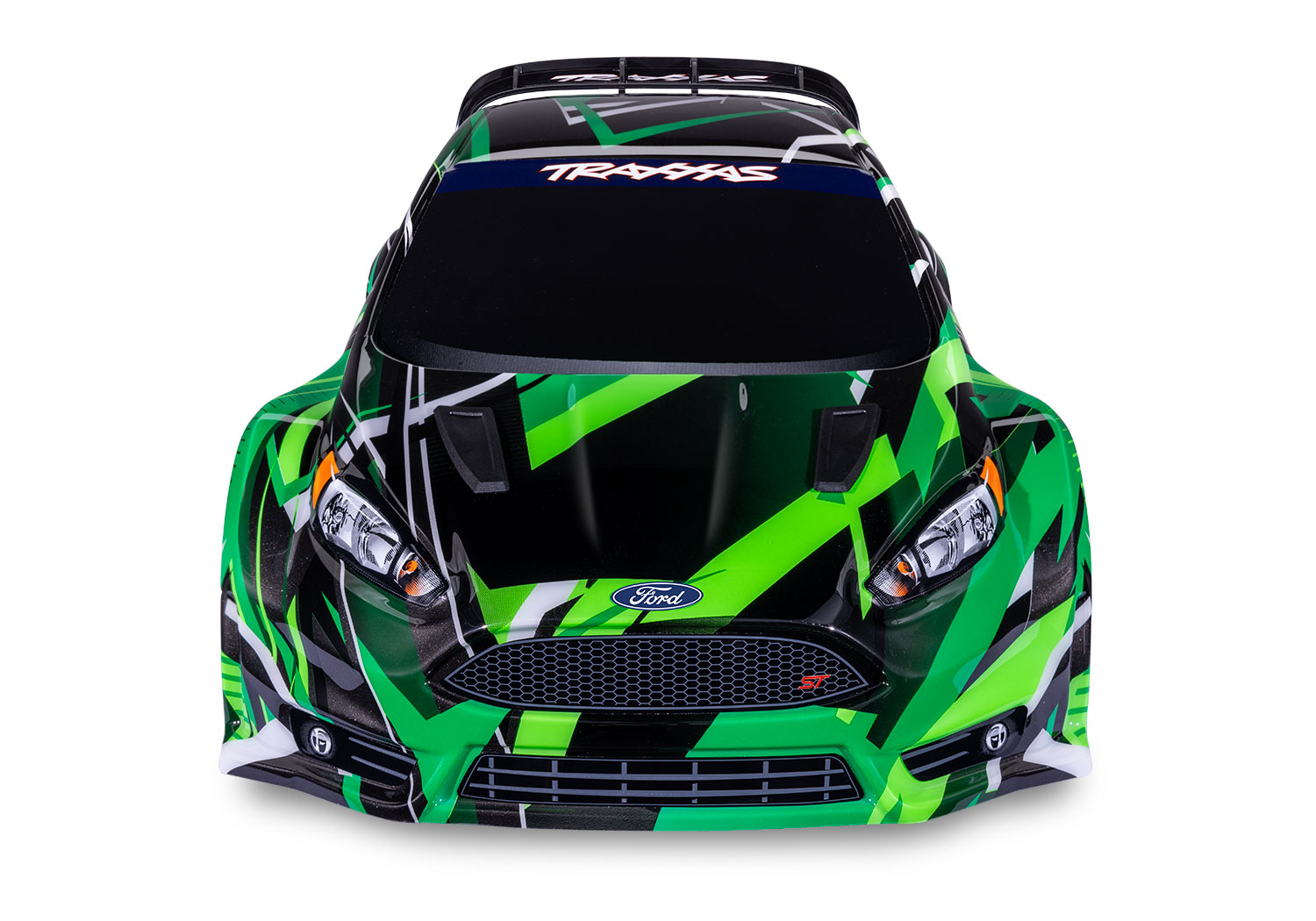 74276-4grn-ford-fiesta-st-rally-4wd-vxl-3s-brushless-110-green-traxxas (2) Ford Fiesta ST Rally 4WD VXL 3S Brushless 1/10 GREEN TRAXXAS - Image 4