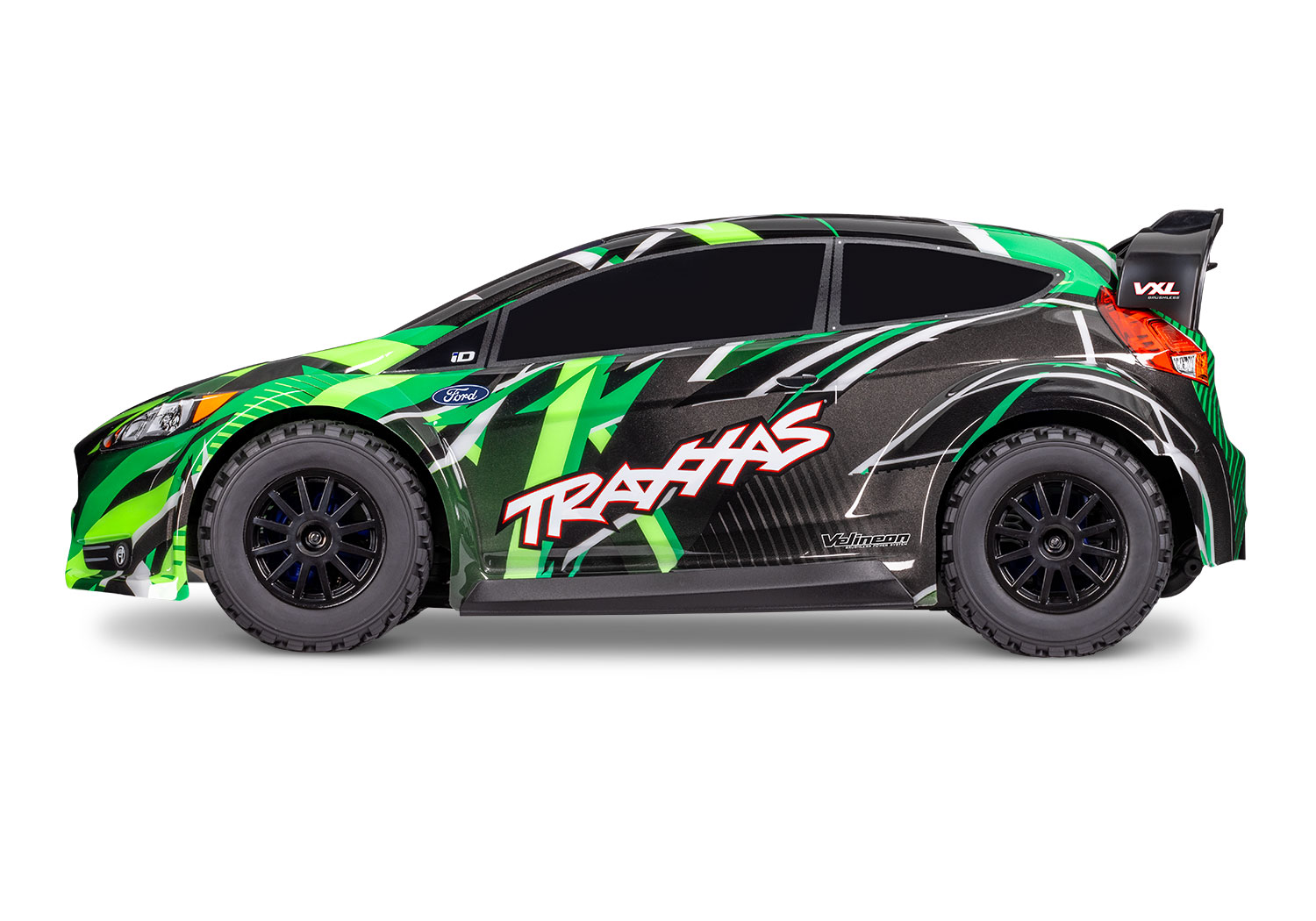 74276-4grn-ford-fiesta-st-rally-4wd-vxl-3s-brushless-110-green-traxxas (3) Ford Fiesta ST Rally 4WD VXL 3S Brushless 1/10 GREEN TRAXXAS - Image 3