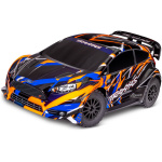 Ford Fiesta ST Rally 4WD VXL 3S Brushless 1/10 ORANGE TRAXXAS