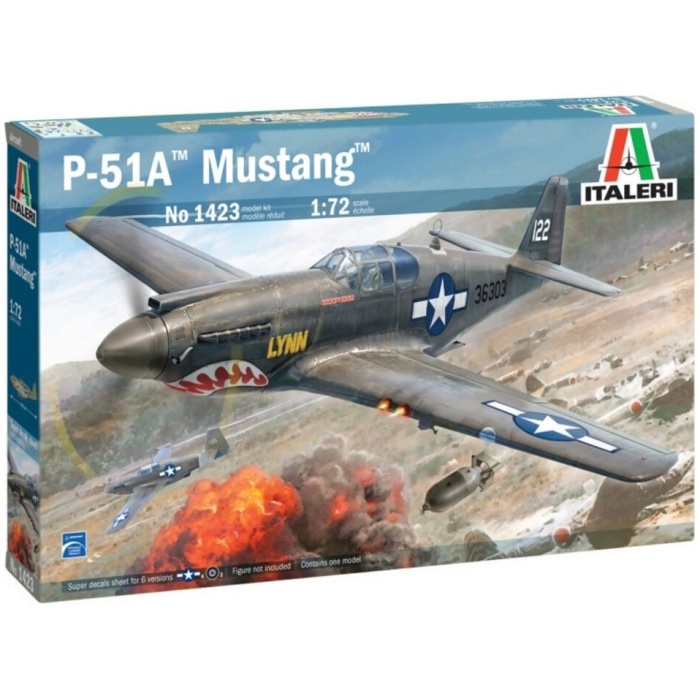 Kit 1/72 US P-51A Mustang ITALERI - Image 1