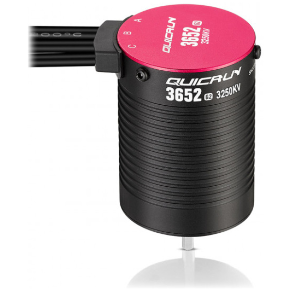 QuicRun 3652SL G2 Sensorless Motor 3250kV 3.175mm Hobbywing