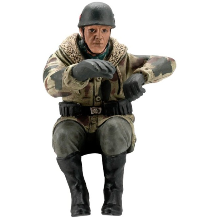 Militar 1/16 Figure Schwimmwagen Driver Paratrooper Winter Torro - Image 1