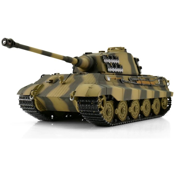 Militar Tank 1/16 RC Kingtiger camo BB Smoke Torro - Image 1