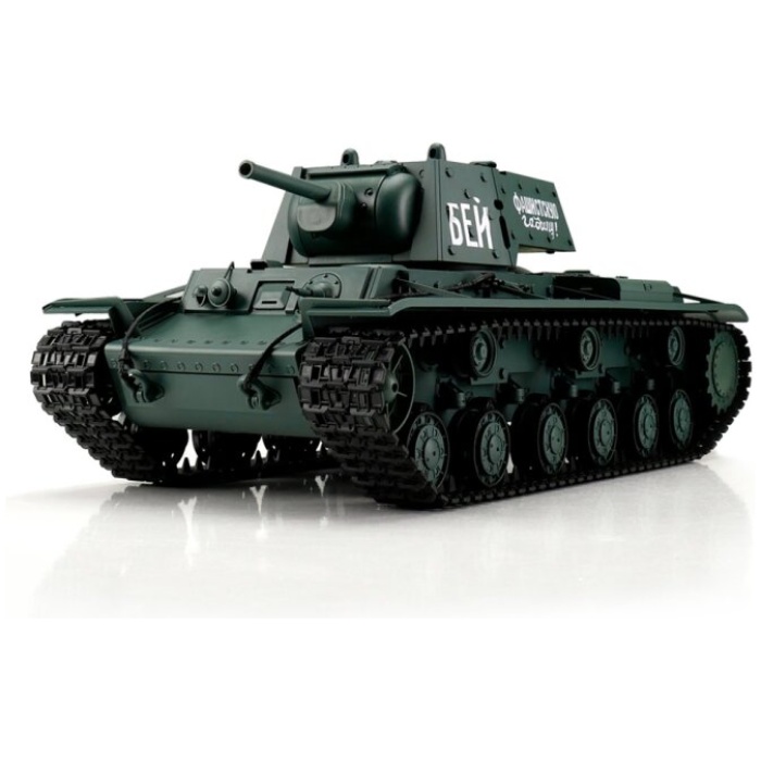 Militar Tank 1/16 RC KV-1 green BB+IR Torro - Image 1