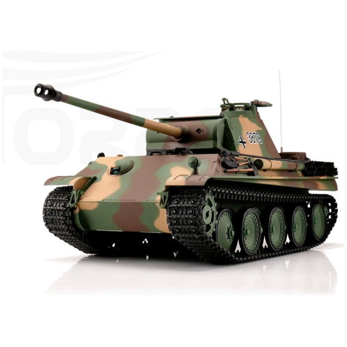 Militar Tank 1/16 RC Panther Ausf. G camo BB+IR Torro - Image 1