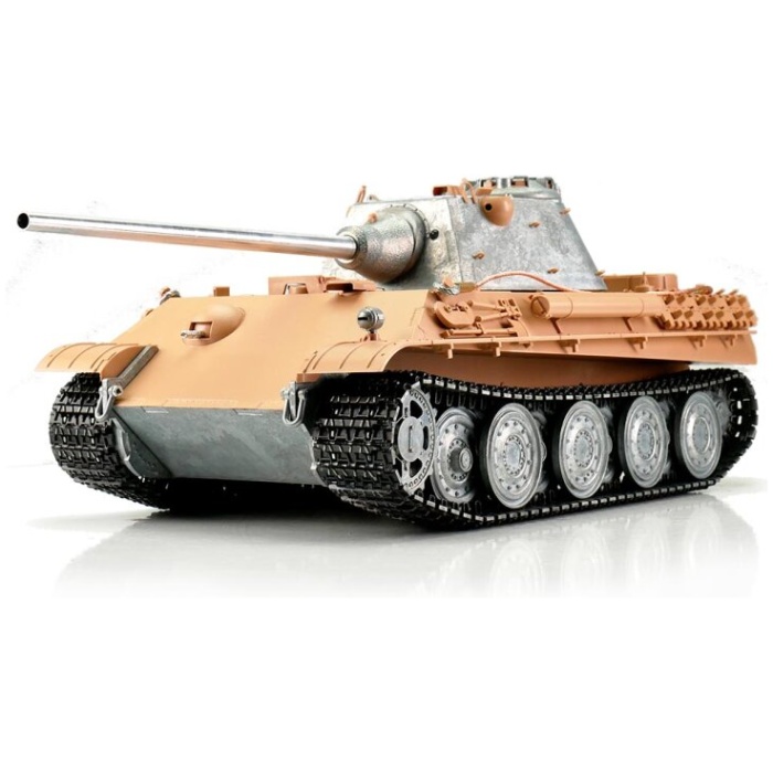 Militar Tank 1/16 RC Panther F unpainted IR Torro - Image 1
