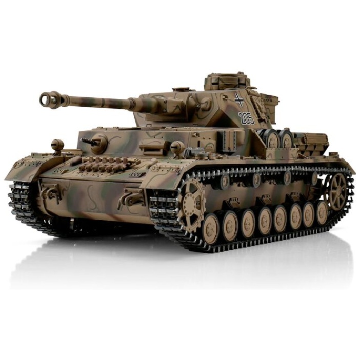 Militar Tank 1/16 RC PzKpfw IV Ausf. G camo BB Torro - Image 1
