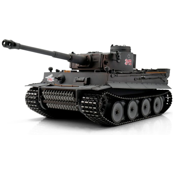 Militar Tank 1/16 RC Tiger I Early Vers. grey BB Torro - Image 1