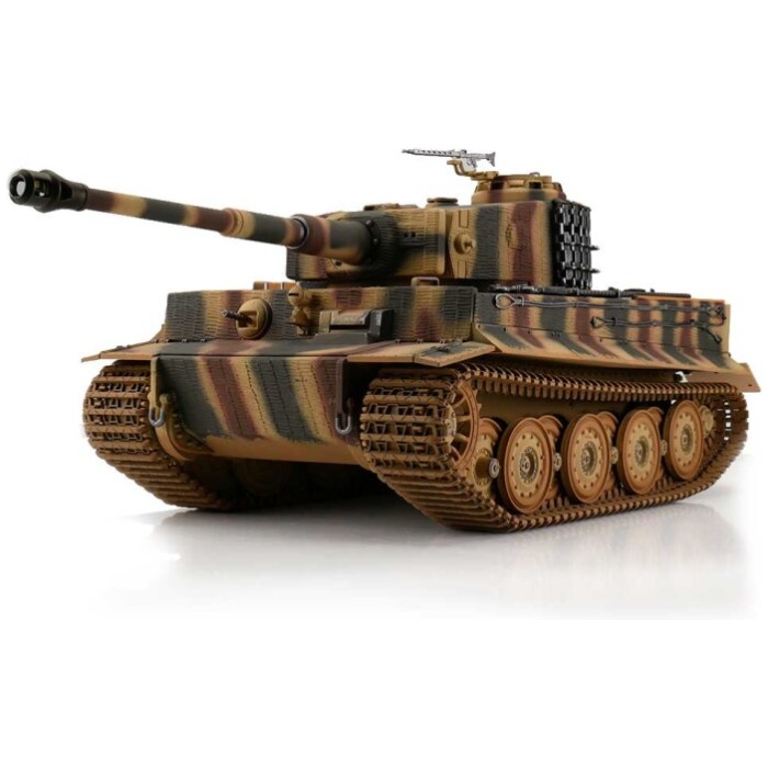 Militar Tank 1/16 RC Tiger I Late Vers. camo BB Torro - Image 1