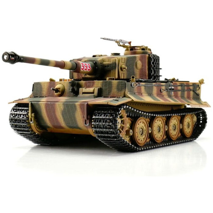 Militar Tank 1/16 RC Tiger I Late Vers. camo BB Torro - Image 1