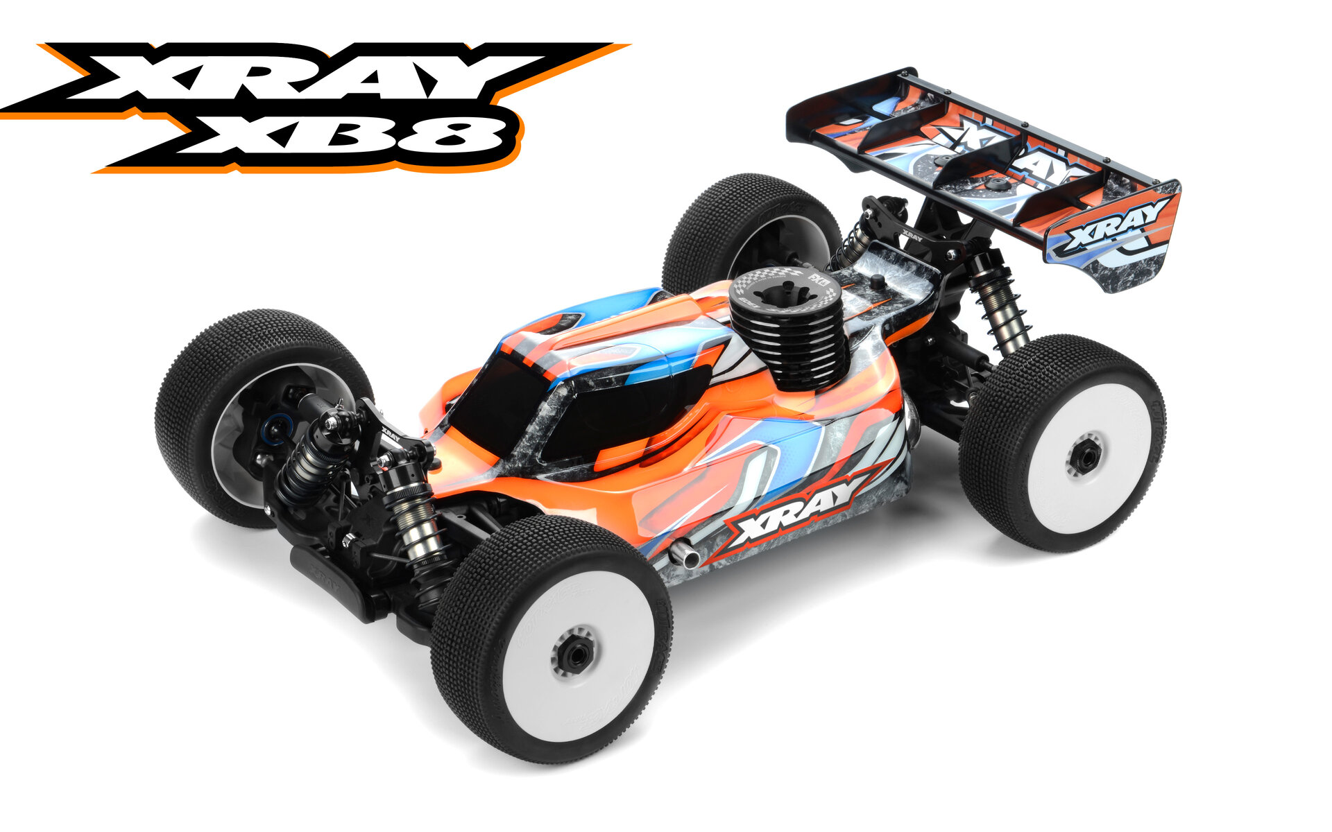 350020-buggy-xb8'25-kit-18-luxury-nitro-off-road-car-xray Buggy XB8'25 Kit 1/8 Luxury Nitro Off-Road Car XRAY - Image 1