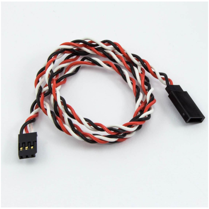 FUTABA SERVO EXTENSION TWIST (60cm) Ultimate Racing - Image 1