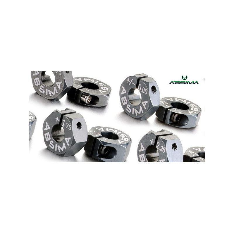 alu-7075-t6-wheel-hubs-offset-2-25mm-110-2-absima.jpg Alu 7075 T6 wheel hubs offset +2.25mm 1:10 (2) Absima - Image 1