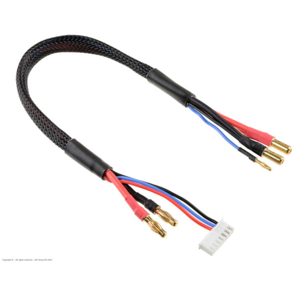 Charge/Balance Lead - 5mm Bullit Connector 2S - Charger 6S X REVTEC
