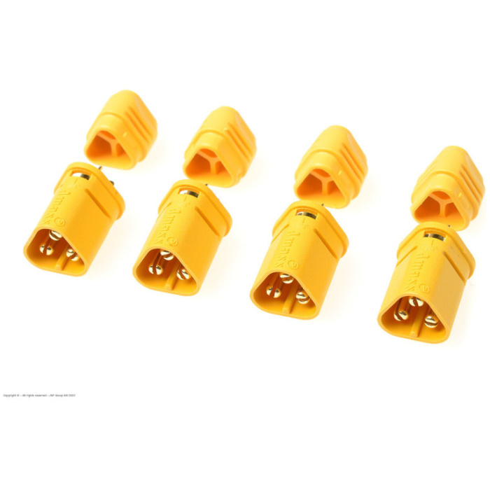 Connector - MT-30 3-Pole - Gold Plated - Female - 4 pcs REVTEC - Image 1
