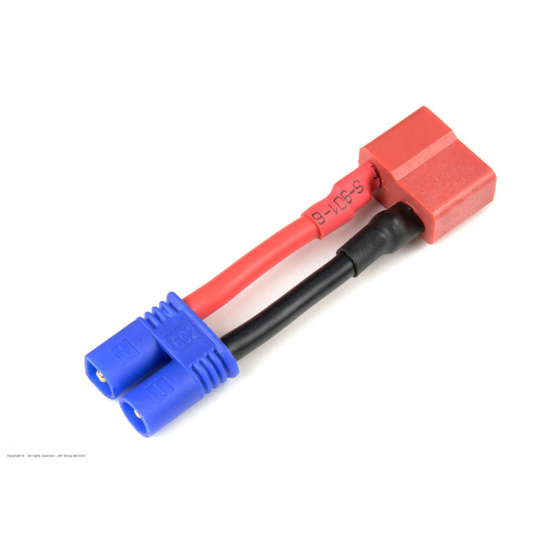 power-adapter-lead-deans-plug-ec-2-plug-14awg-silico-revtec.jpg Power Adapter Lead - Deans Plug EC-2 Plug - 14AWG Silico REVTEC - Image 1