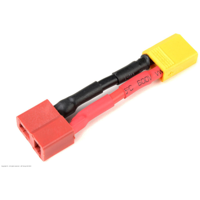 Power Adapter Lead - Deans Plug XT-30 Plug - 14AWG Silic REVTEC - Image 1