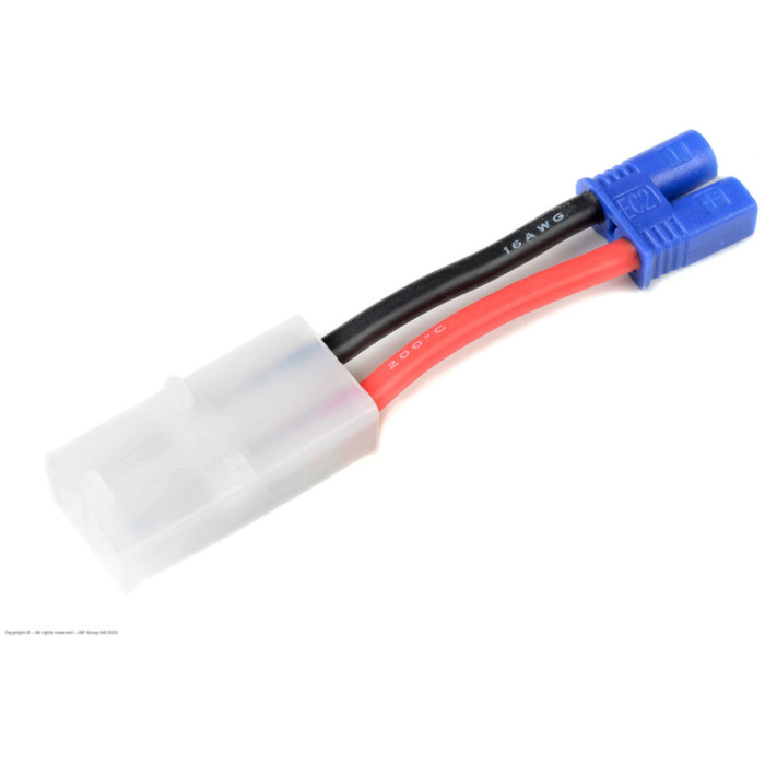Power Adapter Lead - Tamiya Plug EC-2 Plug - 14AWG Silic REVTEC - Image 1