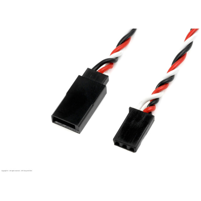 Servo Extension Lead - HD Silicone Twisted - Futaba - 22AWG REVTEC - Image 1