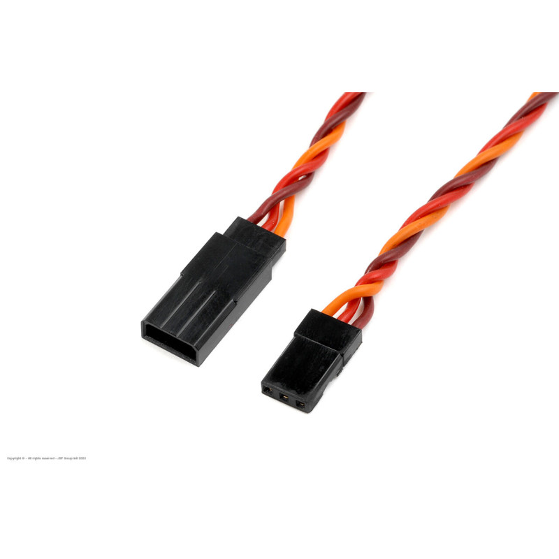 servo-extension-lead-hd-silicone-twisted-jr-hitec-22aw-revtec-2.jpg Servo Extension Lead - HD Silicone Twisted - JR/Hitec - 22AW REVTEC - Image 1
