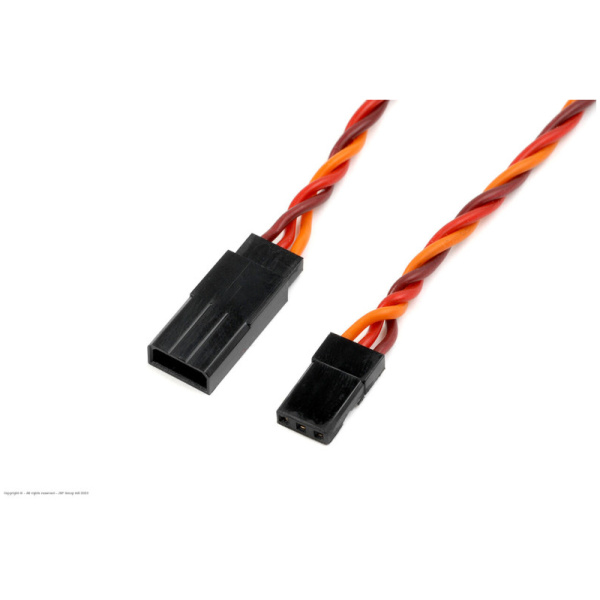 Servo Extension Lead - HD Silicone Twisted - JR/Hitec - 22AW REVTEC